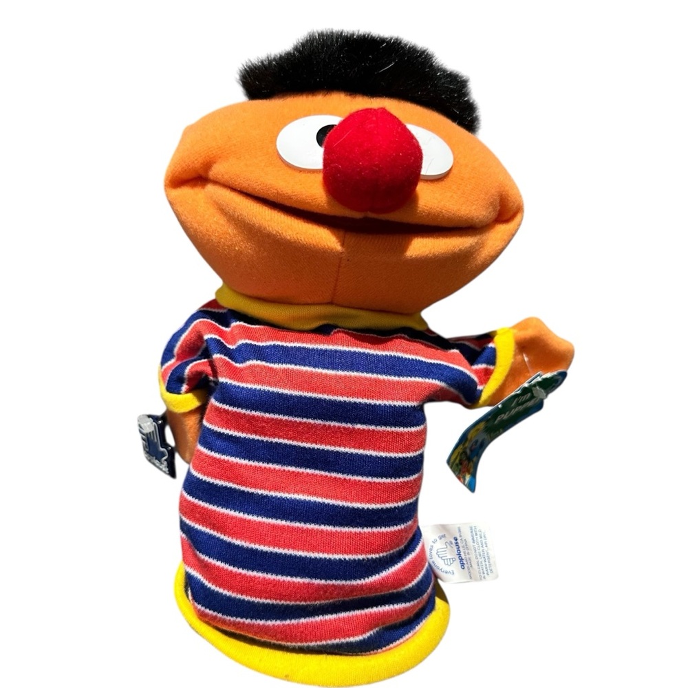 Applause Ernie Hand‎ Puppet Vintage NWT Sesame Street